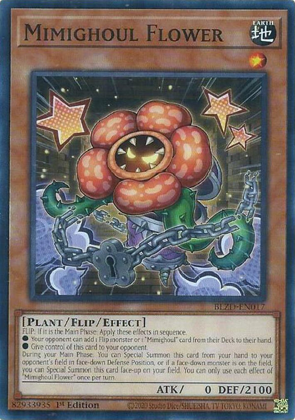 Mimighoul Flower [BLZD-EN017] Common - Yu-Gi-Oh!