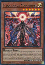 Hecahands Mankibuel (BLZD-EN018) [Super Rare] - Yu-Gi-Oh!