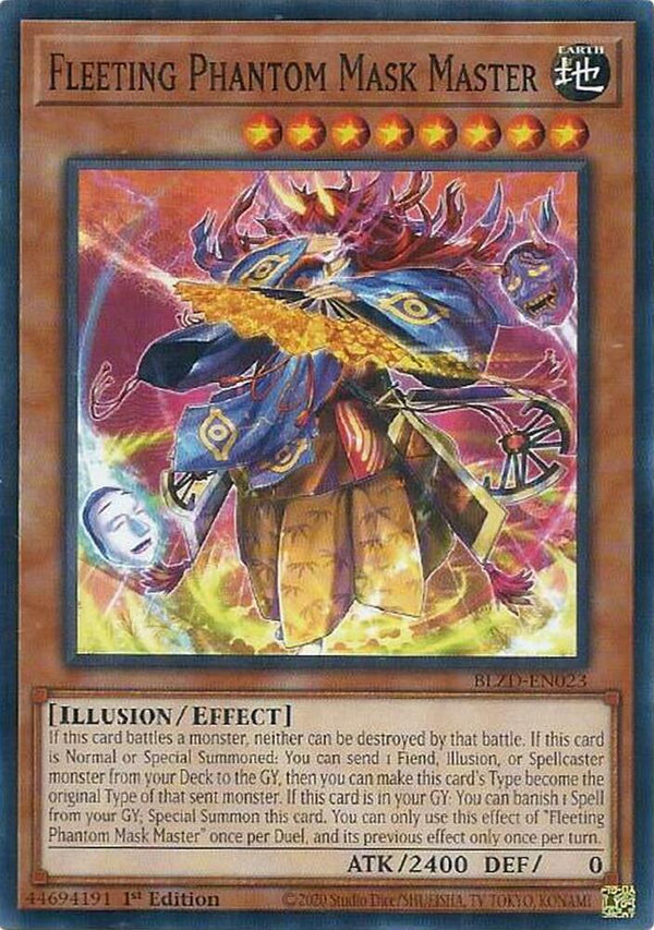 Fleeting Phantom Mask Master (BLZD-EN023) [Common] - Yu-Gi-Oh!