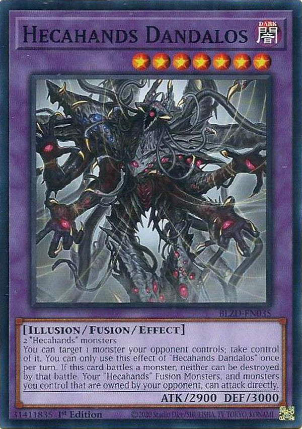 Hecahands Dandalos [BLZD-EN035] Common - Yu-Gi-Oh!