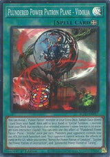Plundered Power Patron Plane - Vidolia (BLZD-EN057) [Super Rare] - Yu-Gi-Oh!