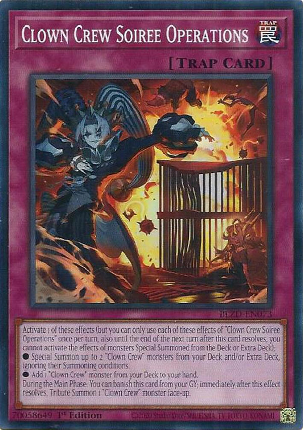 Clown Crew Soiree Operations [BLZD-EN073] Common - Yu-Gi-Oh!
