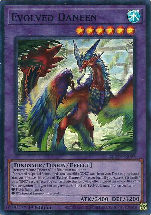Evolved Daneen [BLZD-EN092] Super Rare - Yu-Gi-Oh!