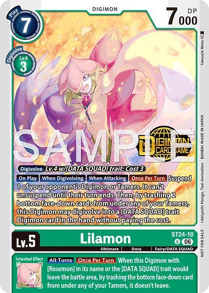 Lilamon (Welcome Tamers Pack Vol.2)
