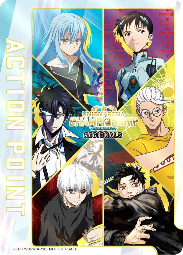 Action Point Card (AP16) (Regionals 26-27) - Union Arena