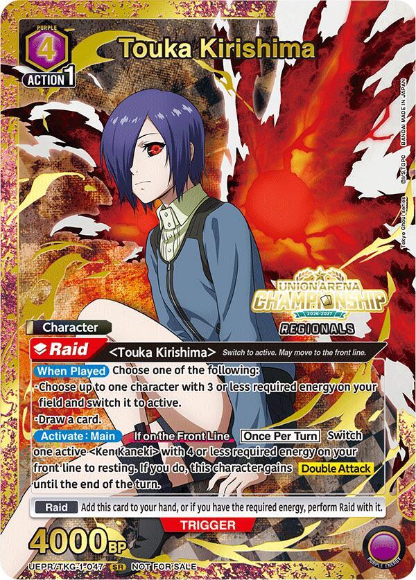 Touka Kirishima (Regionals 26-27)