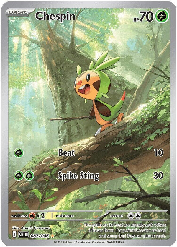 Chespin (087/086) [Mega Evolution: Chaos Rising] - Pokémon