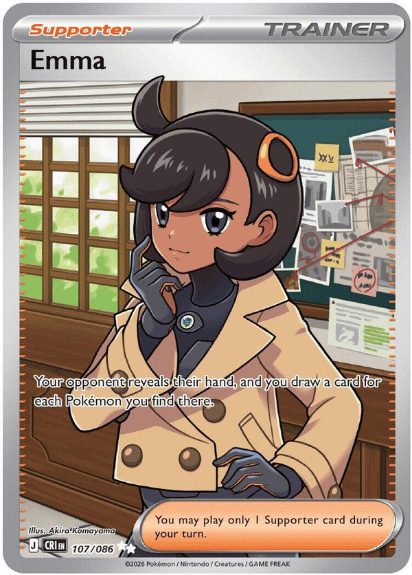 Emma (107/086) [Mega Evolution: Chaos Rising] - Pokémon