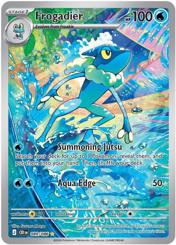 Frogadier - 089/086 (CRI 089/086) - Pokémon