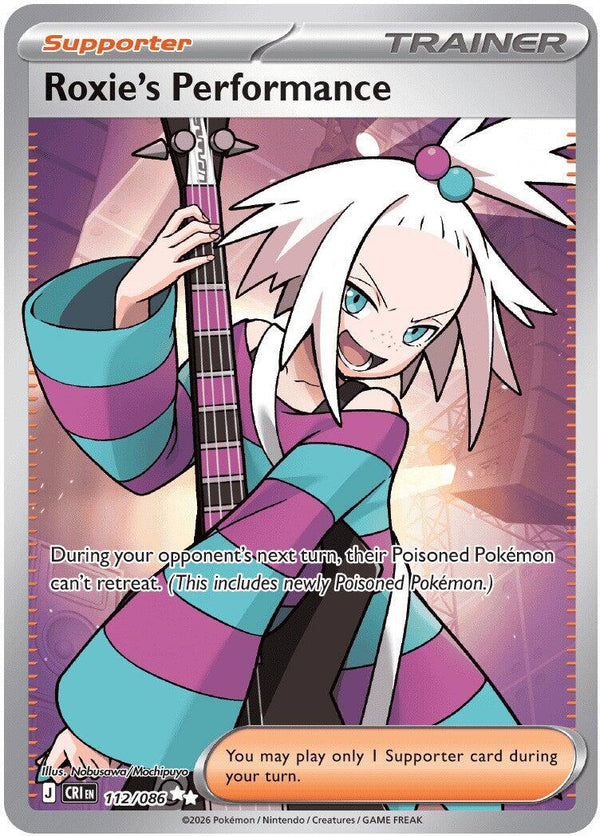 Roxie's Performance (112/086) [Mega Evolution: Chaos Rising] - Pokémon