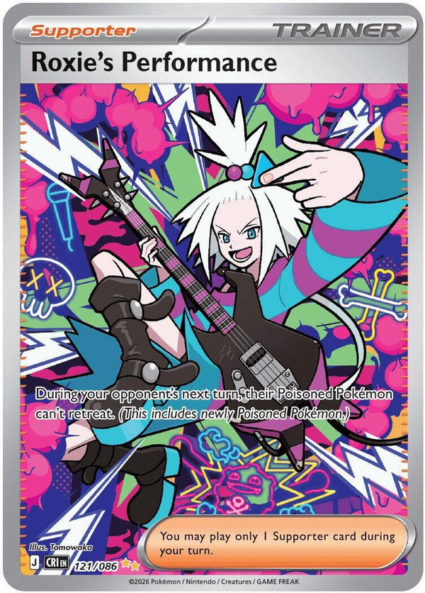 Roxie's Performance (121/086) [Mega Evolution: Chaos Rising] - Pokémon