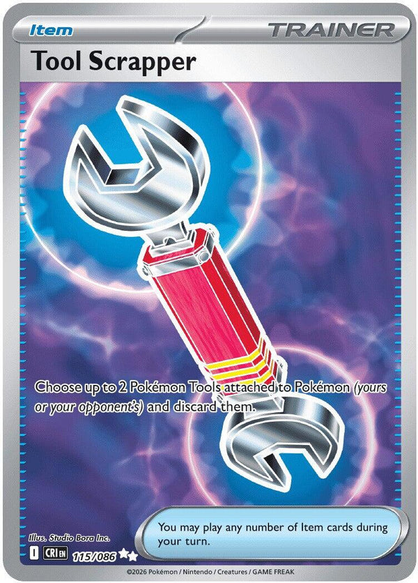 Tool Scrapper (115/086) [Mega Evolution: Chaos Rising] - Pokémon