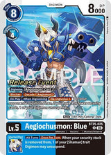 Aegiochusmon: Blue - Digimon Card Game