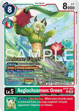 Aegiochusmon: Green - Digimon Card Game