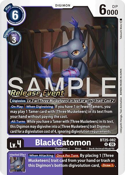 BlackGatomon - Digimon Card Game