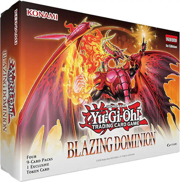 Blazing Dominion Mini Booster Box (Retail Exclusive) - Yu-Gi-Oh!