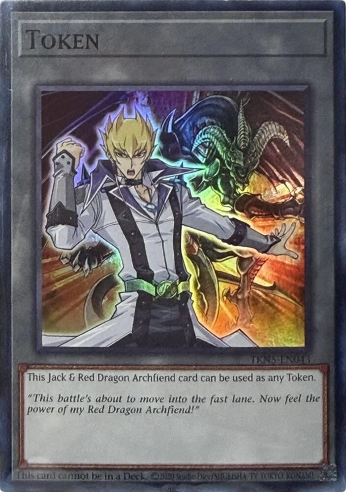 Token: Jack Atlas & Red Dragon Archfiend