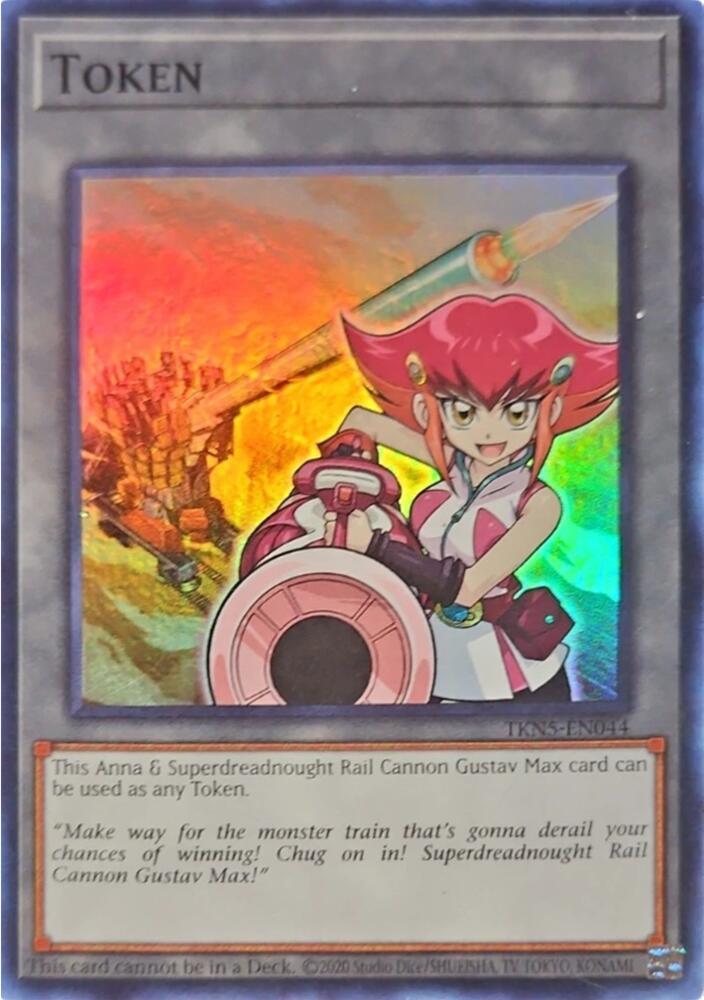 Token: Anna Kaboom & Superdreadnought Rail Cannon Gustav Max