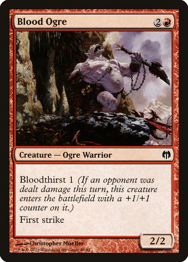 Blood Ogre [Duel Decks: Heroes vs. Monsters] - Magic: The Gathering