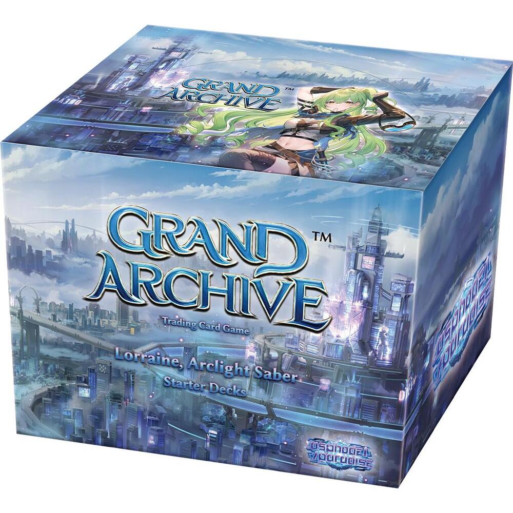 .asphodel/paradise Starter Deck Display - Lorraine, Arclight Saber