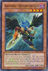 Blackwing - Zephyros the Elite (Mosaic Rare) (BP02-EN098) - Yu-Gi-Oh!