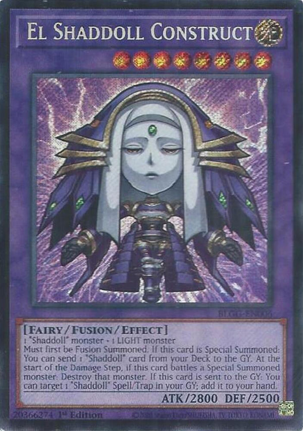 El Shaddoll Construct (BLGG-EN006) [Secret Rare] - Yu-Gi-Oh!
