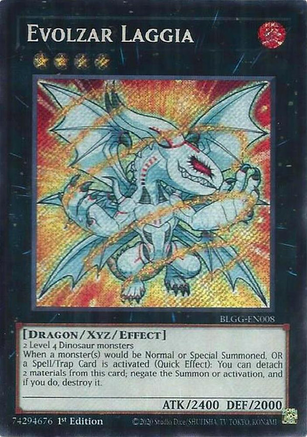 Evolzar Laggia (BLGG-EN008) [Secret Rare] - Yu-Gi-Oh!