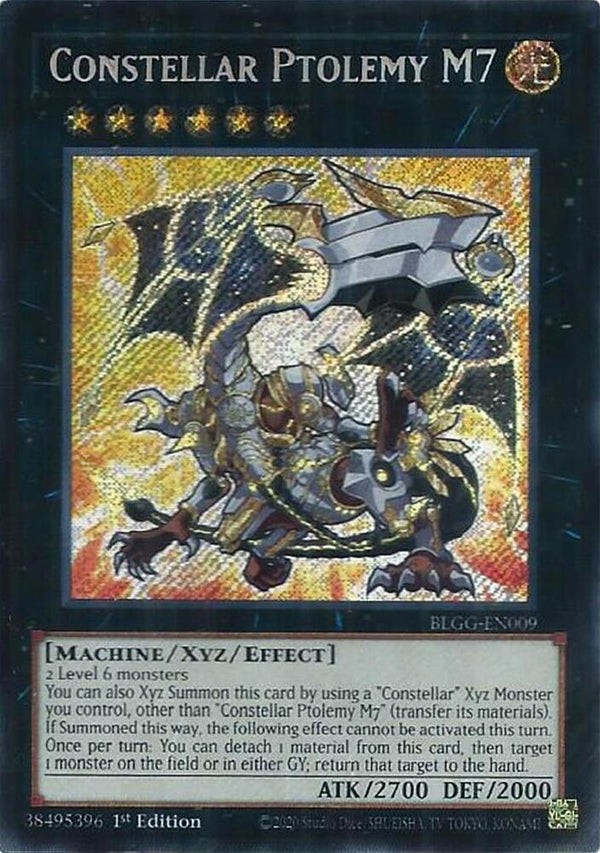 Constellar Ptolemy M7 (BLGG-EN009) [Secret Rare] - Yu-Gi-Oh!
