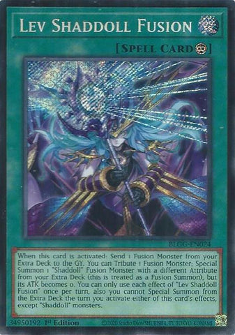 Lev Shaddoll Fusion [BLGG-EN024] Secret Rare