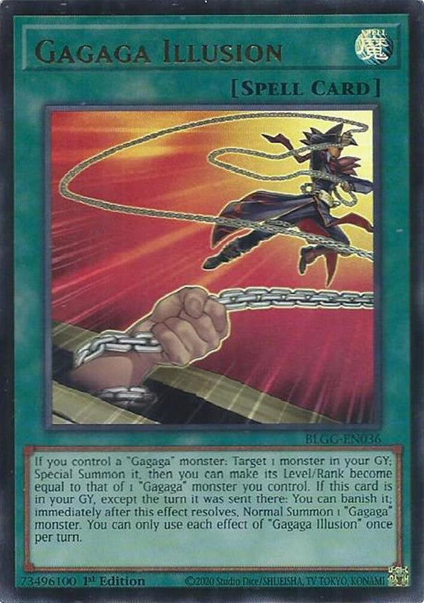 Gagaga Illusion (BLGG-EN036) [Ultra Rare] - Yu-Gi-Oh!