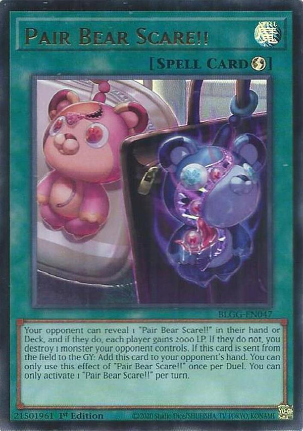 Pair Bear Scare!! (BLGG-EN047) [Ultra Rare] - Yu-Gi-Oh!