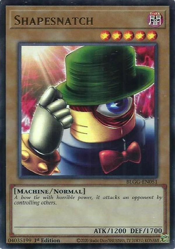 Shapesnatch (BLGG-EN051) [Ultra Rare] - Yu-Gi-Oh!