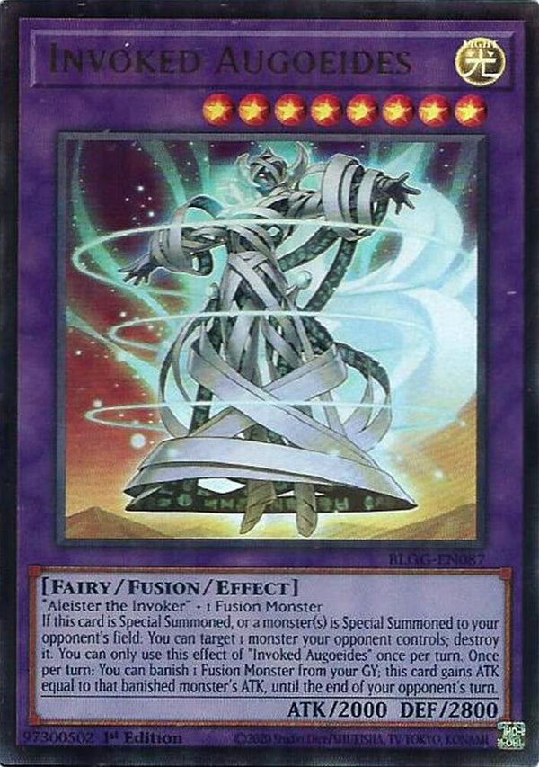 Invoked Augoeides (BLGG-EN087) [Ultra Rare] - Yu-Gi-Oh!