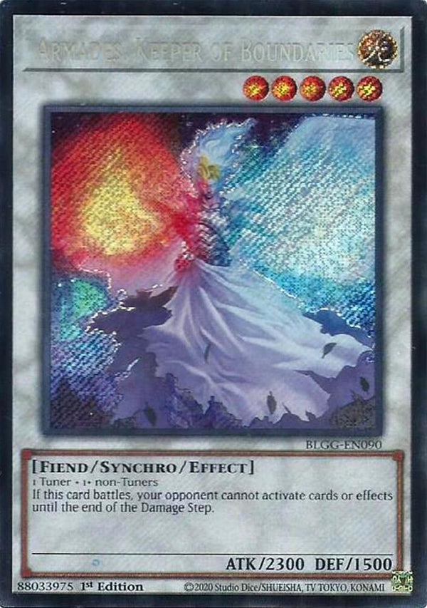 Armades, Keeper of Boundaries (BLGG-EN090) [Secret Rare] - Yu-Gi-Oh!