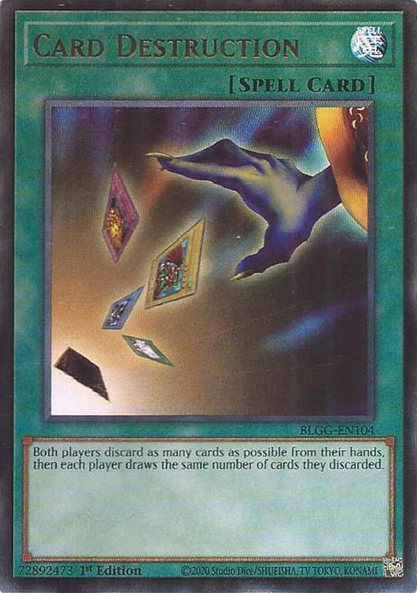 Card Destruction (BLGG-EN104) [Ultra Rare] - Yu-Gi-Oh!