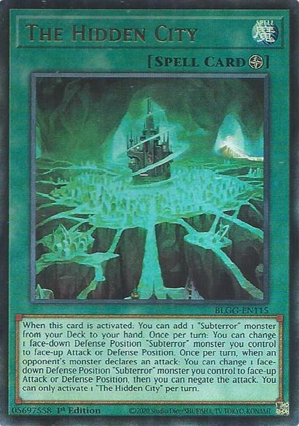 The Hidden City (BLGG-EN115) [Ultra Rare] - Yu-Gi-Oh!