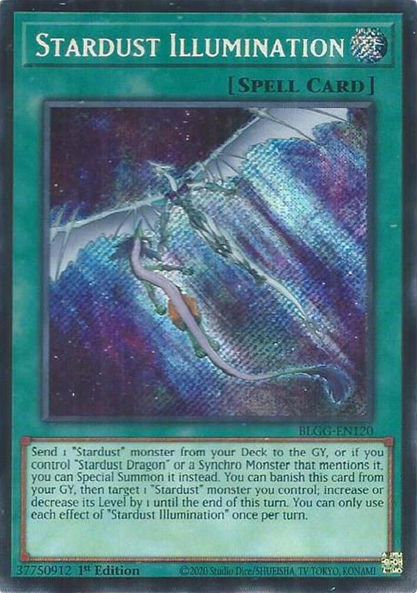 Stardust Illumination (BLGG-EN120) [Secret Rare] - Yu-Gi-Oh!