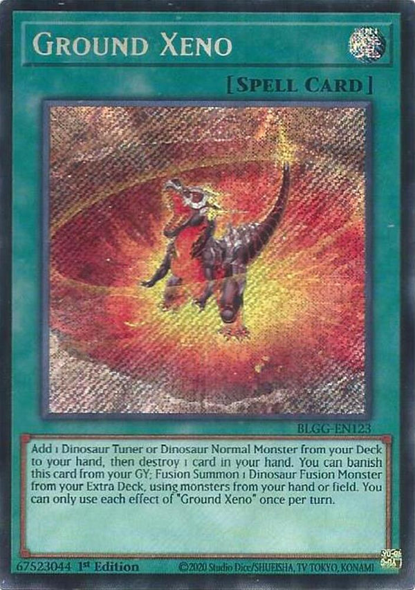Ground Xeno (BLGG-EN123) [Secret Rare] - Yu-Gi-Oh!