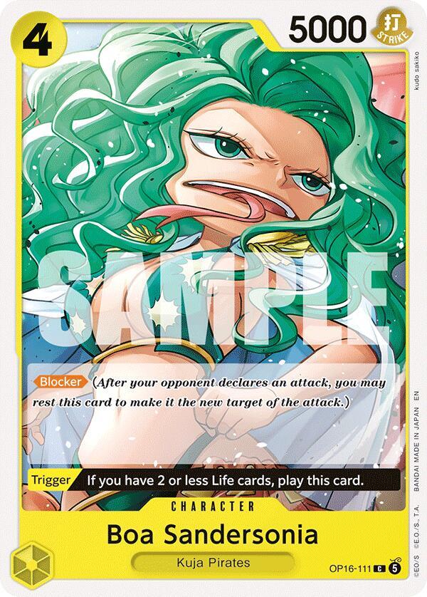 Boa Sandersonia - One Piece Card Game