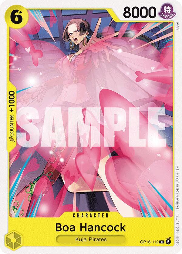 Boa Hancock (112) - One Piece Card Game