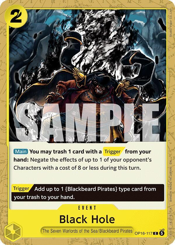 Black Hole - One Piece Card Game
