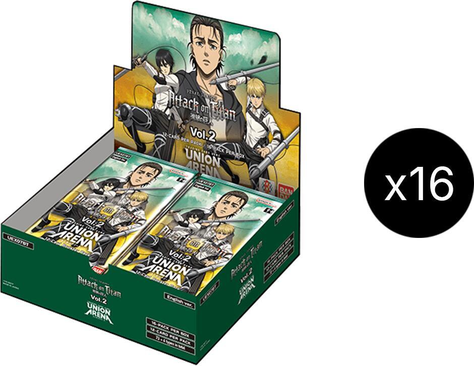 Attack on Titan Vol. 2 - Booster Display Case