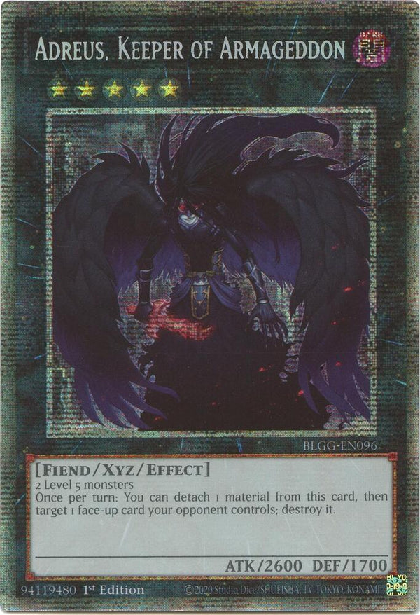 Adreus, Keeper of Armageddon (Starlight Rare) (BLGG-EN096) - Yu-Gi-Oh!