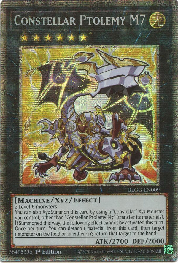 Constellar Ptolemy M7 (Starlight Rare) (BLGG-EN009) - Yu-Gi-Oh!