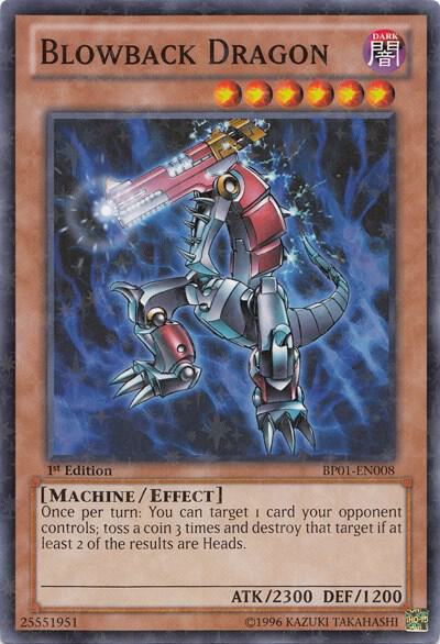 Blowback Dragon (Starfoil) (BP01-EN008) [Starfoil Rare] - Yu-Gi-Oh!