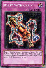 Blast with Chain (Starfoil) (BP01-EN093) [Starfoil Rare] - Yu-Gi-Oh!