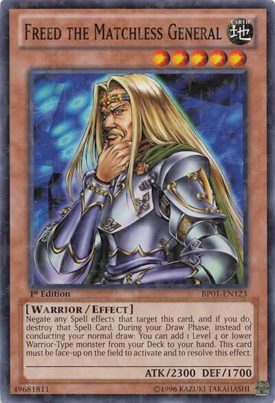 Freed the Matchless General (Starfoil)