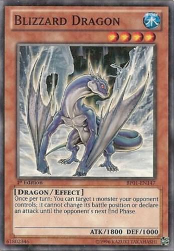Blizzard Dragon (Starfoil) (BP01-EN147) [Starfoil Rare] - Yu-Gi-Oh!