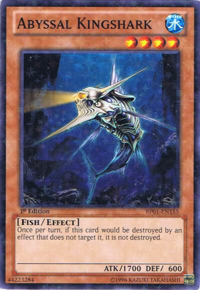 Abyssal Kingshark (Starfoil) (BP01-EN155) [Starfoil Rare] - Yu-Gi-Oh!