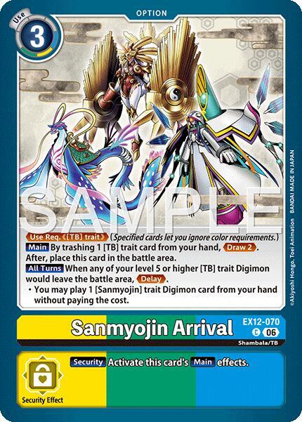 Sanmyojin Arrival